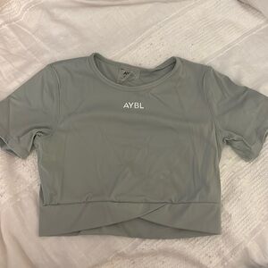 ABYL open back crop top